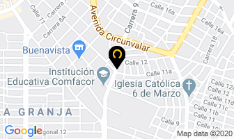 Mapa de Carnes Porky Sinú en Montería