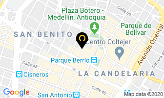 Mapa de Carnes San Francisco en Medellín