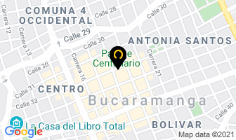 Mapa de Carnes Tony en Bucaramanga