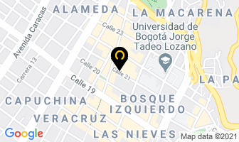 Mapa de Carnes Y Antojos en Bogotá D.C
