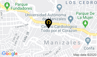 Mapa de Carnes Ya en Manizales