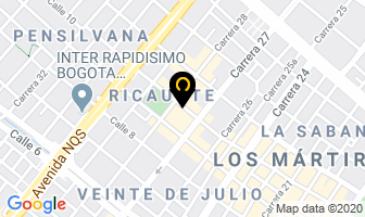 Mapa de Carnetizacion en Bogotá D.C