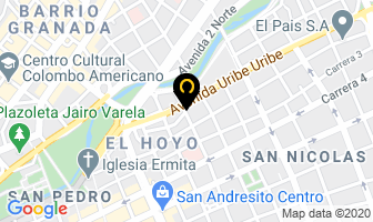 Mapa de Carnets & Carnets en Cali