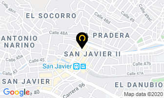Mapa de Cárnicos Toscana en Medellín