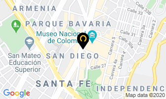 Mapa de Caro & Díaz Plaza Ltda. en Bogotá D.C