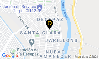 Mapa de Carolina Comunicaciones en Cali