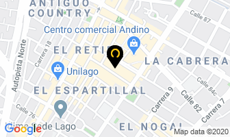 Mapa de Carolina Herrera en Bogotá D.C