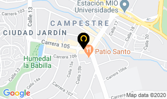 Mapa de Carolina Plaza Boutique en Cali