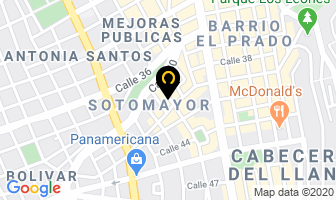 Mapa de Carolina's en Bucaramanga