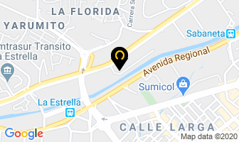 Mapa de Carpas Bravo en Medellín