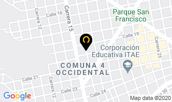 Mapa de Carpas Colombia en Bucaramanga