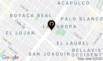 Mapa de Carpas Cruz en Bogotá D.C
