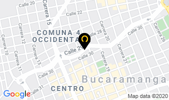 Mapa de Carpas Suárez en Bucaramanga