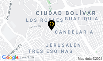 Mapa de Carpas Y Cubrimientos Universal en Bogotá D.C