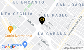 Mapa de Carpas Y Proyectos Zeko S.a. en Bogotá D.C