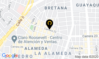 Mapa de Carpintería Artistíca San José en Cali