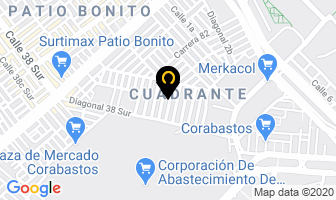 Mapa de Carpinteria El Costeño en Bogotá D.C