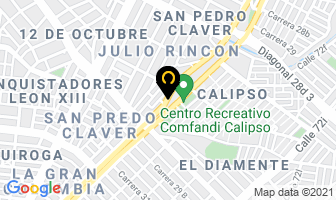 Mapa de Carpintería El Exito en Cali