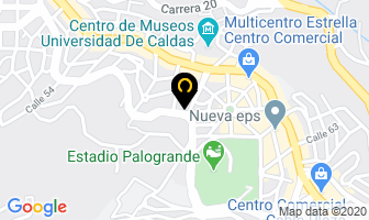Mapa de Carpinteria Gym en Manizales