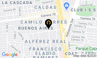 Mapa de Carpintería Hernández en Cali