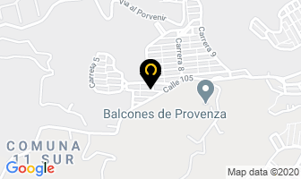 Mapa de Carpinteria Madera Dura en Bucaramanga