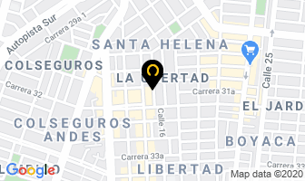 Mapa de Carpinteria Mauricio Sandoval en Cali