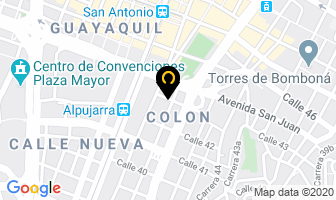 Mapa de Carpínteria Metalica en Medellín