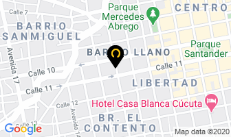 Mapa de Carpintería Ronny en Cúcuta