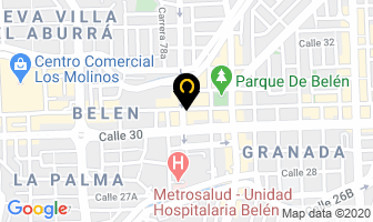 Mapa de Carpintería Todo Madera en Medellín