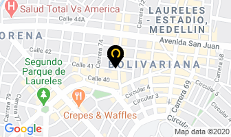 Mapa de Carpintería Varal Ltda. en Medellín