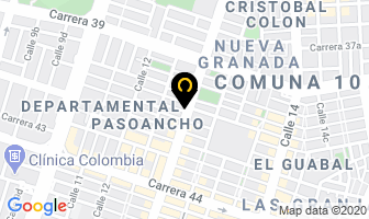 Mapa de Carpinterías Nogalito en Cali