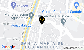 Mapa de Carrillo Pérez Natalia en Medellín