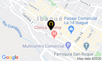 Mapa de Carrillo Ramos Javier Eduardo en Ibagué