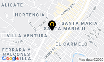 Mapa de Carrocerías Don Daniel en Medellín