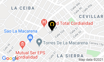 Mapa de Carrocerías Express en Barranquilla
