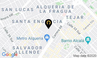 Mapa de Carrocerías Facocar Ltda. en Bogotá D.C