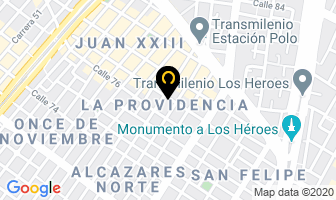 Mapa de Cars Spa en Bogotá D.C