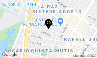 Mapa de Carseguros A.l. en Bogotá D.C