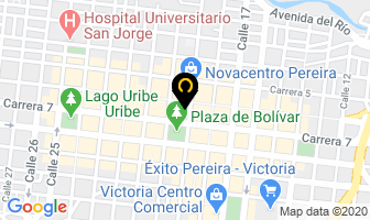 Mapa de Carseguros Pereira Ltda en Pereira