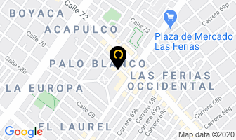 Mapa de Cartec Motors en Bogotá D.C