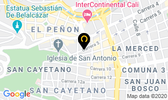 Mapa de Carteles La Linterna Edigraphos S.a.s. en Cali
