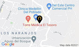 Mapa de Carter's en Medellín