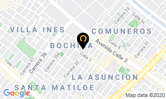 Mapa de Cartonería Intercajas en Bogotá D.C