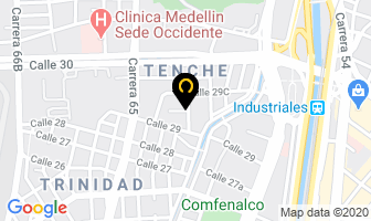 Mapa de Cartoplas S.a. en Medellín