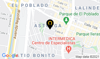 Mapa de Caruquia S.a E.s.p en Medellín