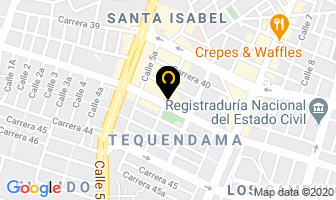 Mapa de Carvajal Amida en Cali