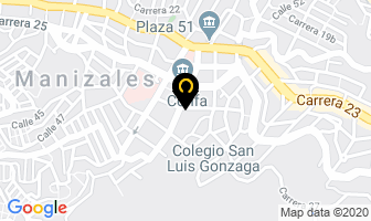 Mapa de Carvajal Escobar David en Manizales