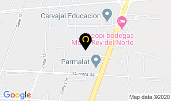 Mapa de Carval De Colombia en Cali
