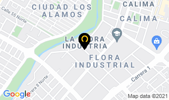 Mapa de Carvel en Cali
