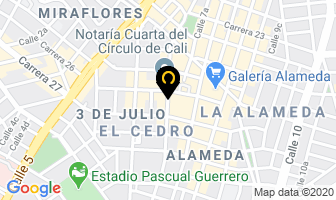 Mapa de Carwash La Séptima en Cali